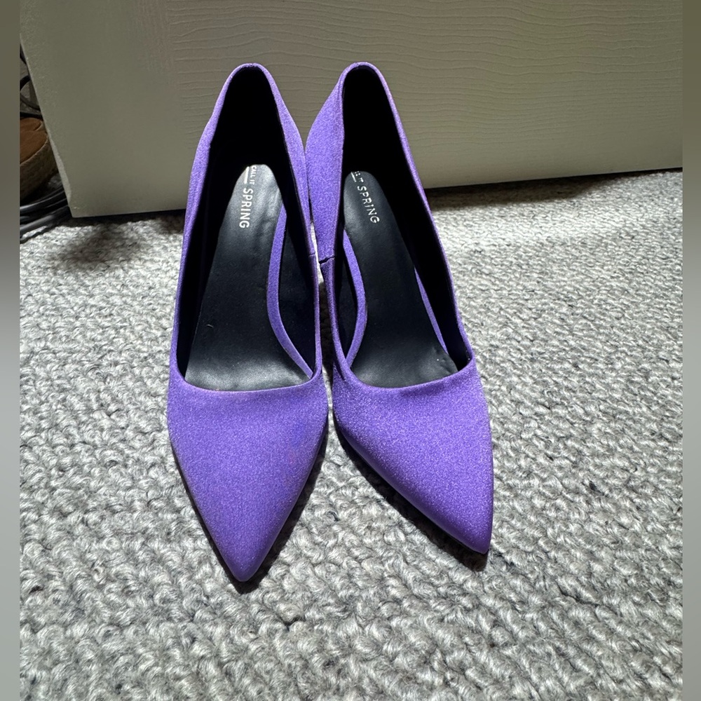 Call It Spring Purple Heels
